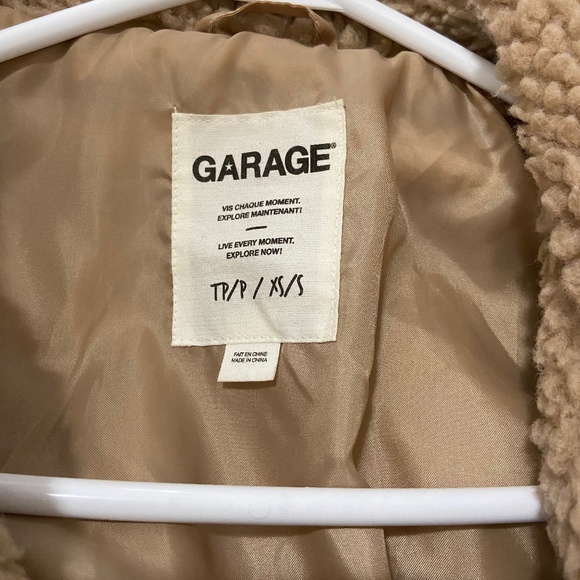 GARAGE XS Oversized Teddy Coat (Sherpa Coat) - Picture 7 of 8